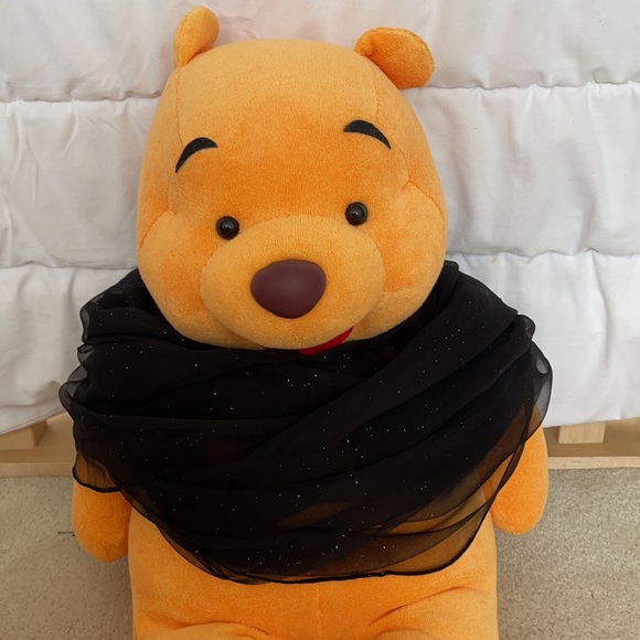 Black Fringe Shawl - Picture 1 of 7